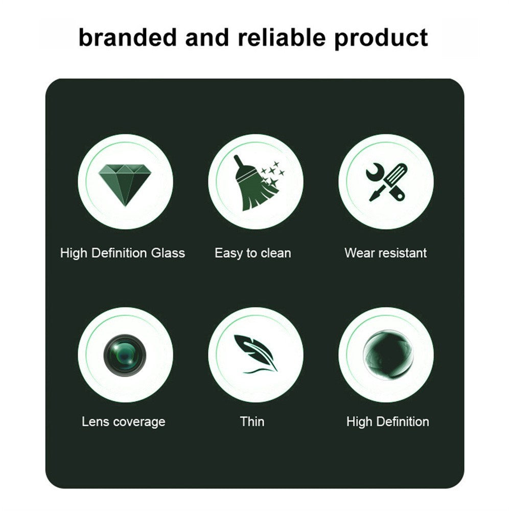 Samsung Galaxy A17 (5G) / A26 (5G) / A36 (5G) - IMAK Kameralinsebeskyttelsesglas - 2 stk - Gennemsigtig