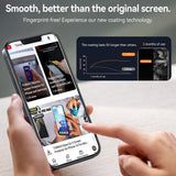 TORRAS - iPhone 16e - Hærdet Skærmbeskyttelsesglas - Privacy Funktion - 2 stk - Gennemsigtig