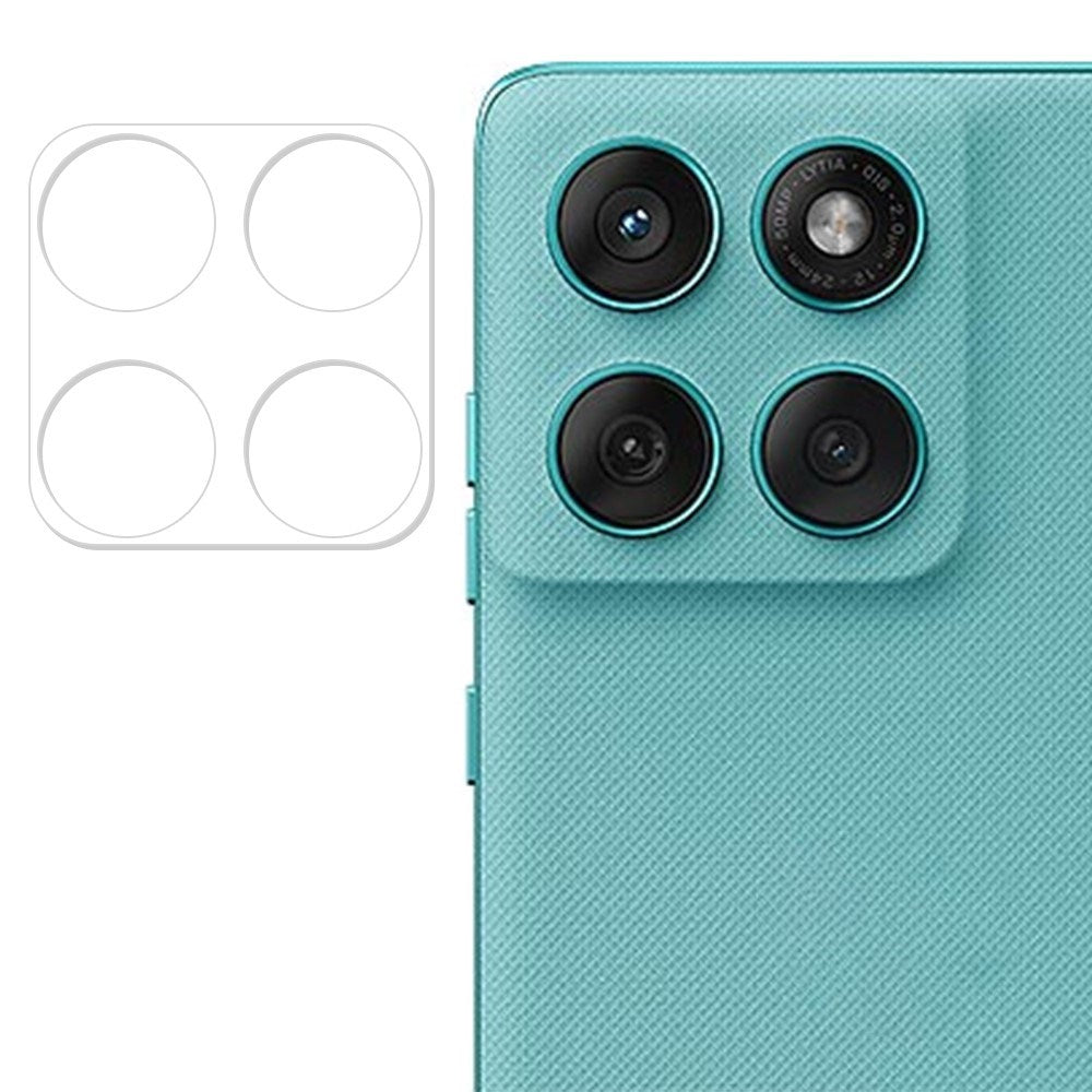 Motorola Edge 60 / Edge 60 Fusion Hærdet Beskyttelsesglas - Kameralinse - Gennemsigtig