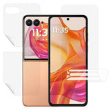 Motorola Razr 60 Ultra Beskyttelsesfilm i 3 Dele - Gennemsigtig