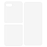 Motorola Razr 60 Ultra Beskyttelsesfilm i 3 Dele - Gennemsigtig