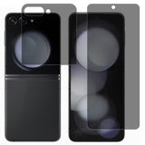 Samsung Galaxy Z Flip7 Skærmbeskyttelsesglas - Privacy Funktion - Gennemsigtig