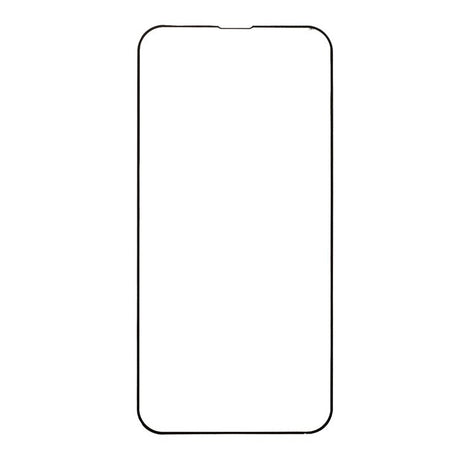 iPhone Air - Hærdet Skærmbeskyttelsesglas - Gennemsigtig / Sort Kant