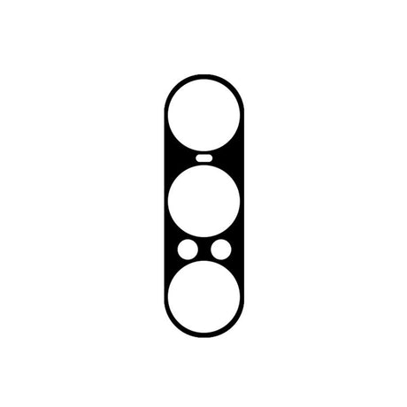 Sony Xperia 1 VII - Hærdet Kameralinsebeskyttelsesglas - Sort