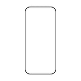 iPhone 17 - Full Fit Skærmbeskyttelsesglas - Gennemsigtig / Sort Kant