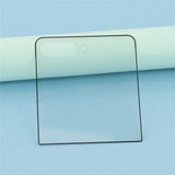 Skærmbeskyttelsesglas - Samsung Galaxy Z Flip7 - Gennemsigtig / Sort