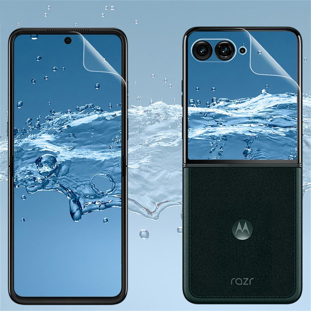 Motorola Razr 70 Ultra / 60 Ultra IMAK Beskyttelsesfilm til Skærm - Gennemsigtig