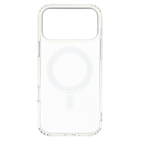 3 i 1 Beskyttelsessæt - iPhone 17 Pro - m. Skærmbeskyttelse | MagSafe Cover | Kameralinsebeskyttelse - Gennemsigtig / Sort Kant