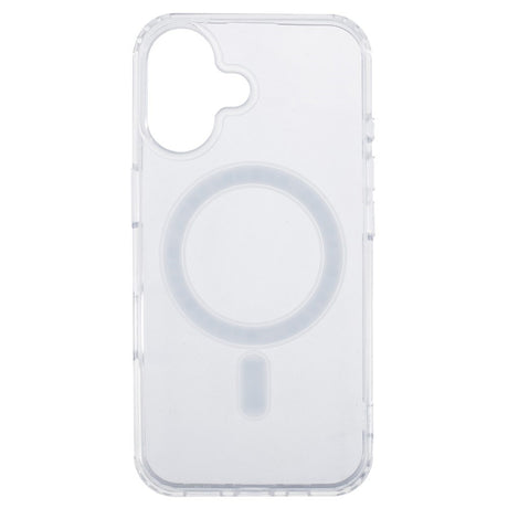 3 i 1 Beskyttelsessæt - iPhone 17 - m. Skærmbeskyttelse | MagSafe Cover | Kameralinsebeskyttelse - Gennemsigtig / Sort Kant
