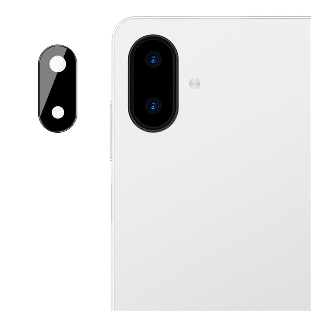 Samsung Galaxy A07 - IMAK Hærdet Kameralinsebeskyttelsesglas - Sort