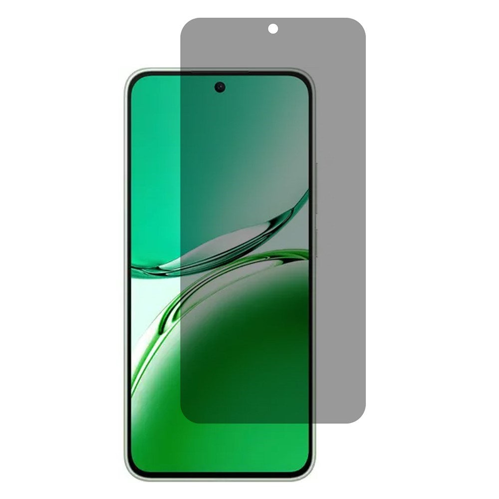 Oppo A5x Beskyttelsesglas m. Privacy Funktion - Gennemsigtig