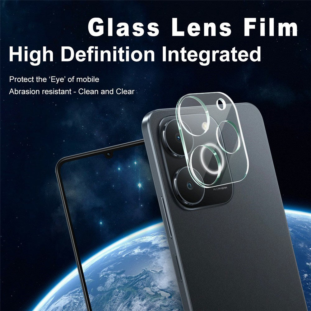 Realme Note 70T IMAK Hærdet Kameralinseglas - Gennemsigtig