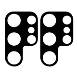 Samsung Galaxy S23 Ultra Kameralinse beskyttelsesglass - 2 stk - Svart