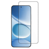 Xiaomi Poco M8 5G / Xiaomi Redmi Note 15 4G/5G Skærmbeskyttelse m. Sort Kant - Gennemsigtig