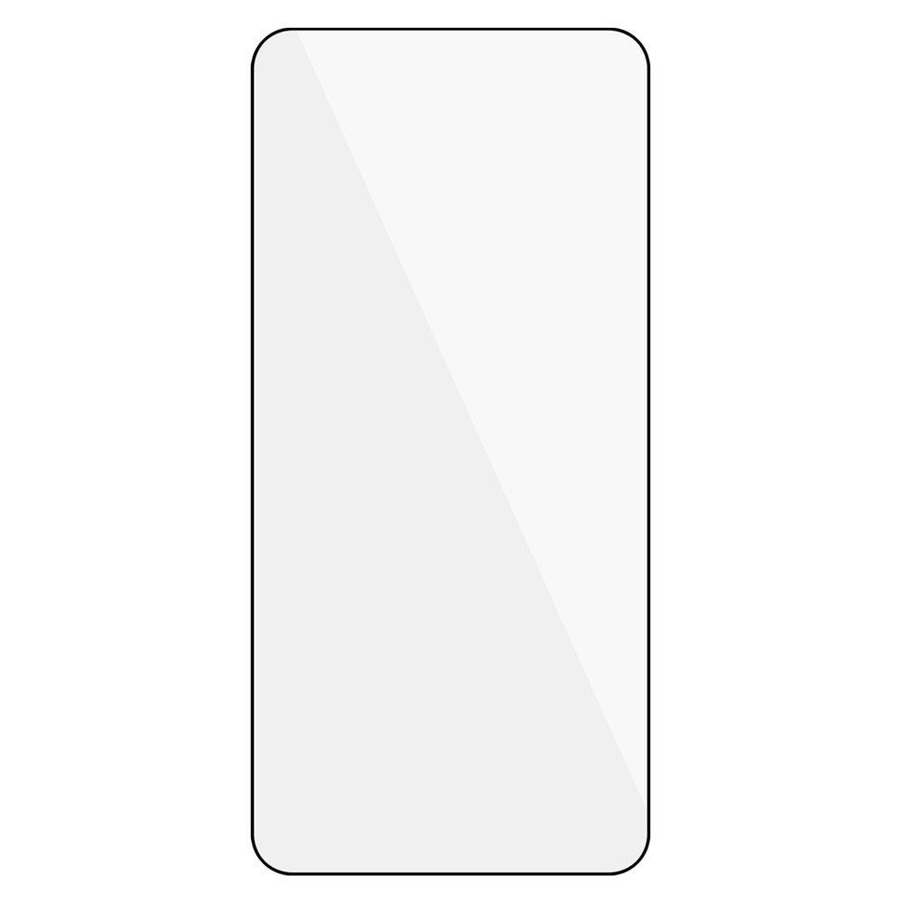 Xiaomi Poco M8 5G / Xiaomi Redmi Note 15 4G/5G Skærmbeskyttelse m. Sort Kant - Gennemsigtig
