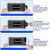 Xiaomi 17 / 17 Pro IMAK Skærmbeskyttelse Hærdet Glas - inkl. Installationsramme - Gennemsigtig