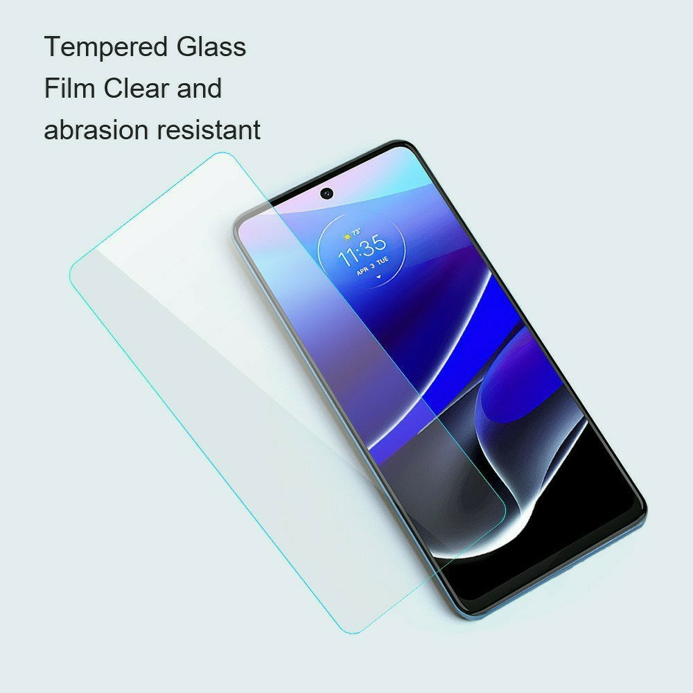AMORUS Motorola Edge 70 Skærmbeskyttelse - Høj Aluminium-Silicon Glas med 2.5D Arc Edge - Gennemsigtig