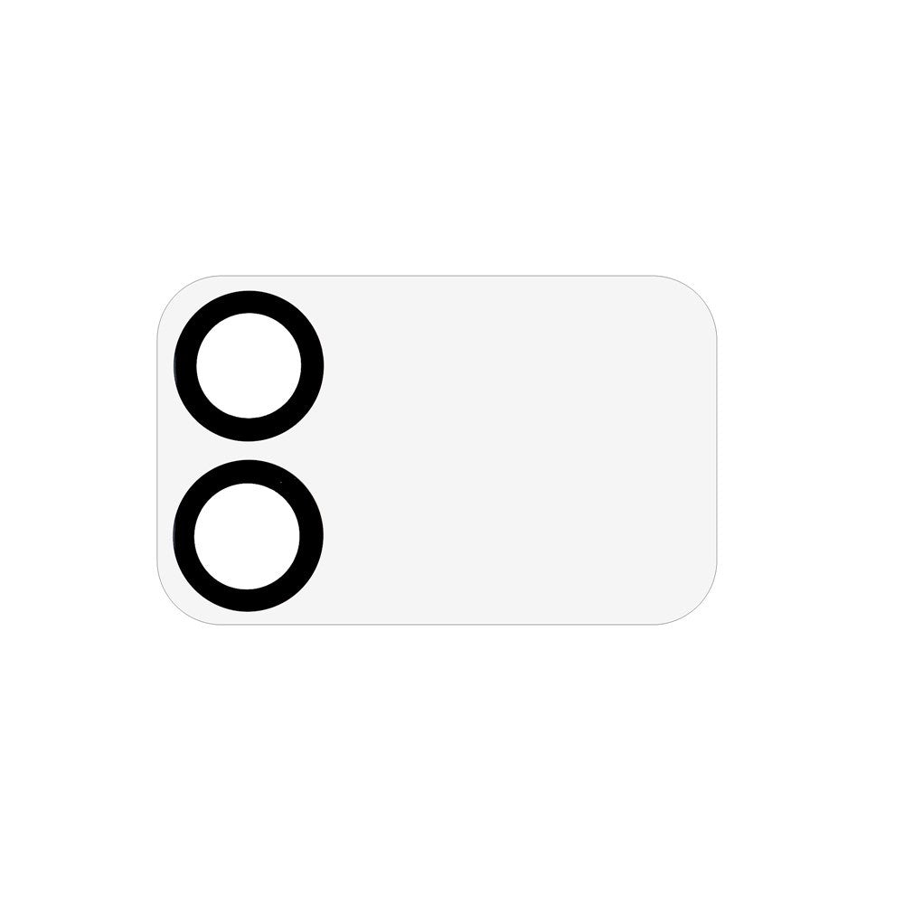 Xiaomi 17 Pro Linse Glasbeskyttelse - Gennemsigtig / Sort