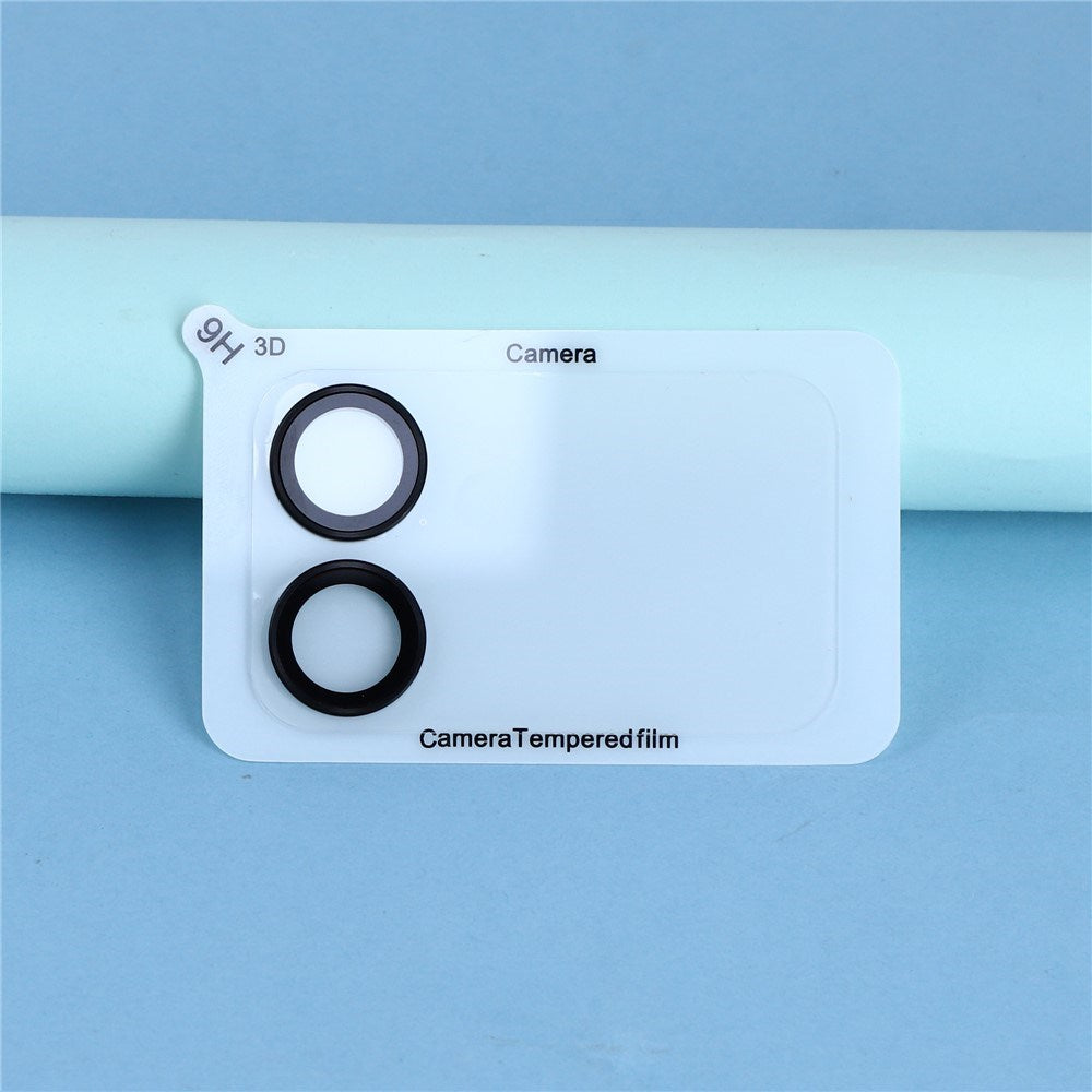 Xiaomi 17 Pro Linse Glasbeskyttelse - Gennemsigtig / Sort