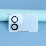 Xiaomi 17 Pro Linse Glasbeskyttelse - Gennemsigtig / Sort