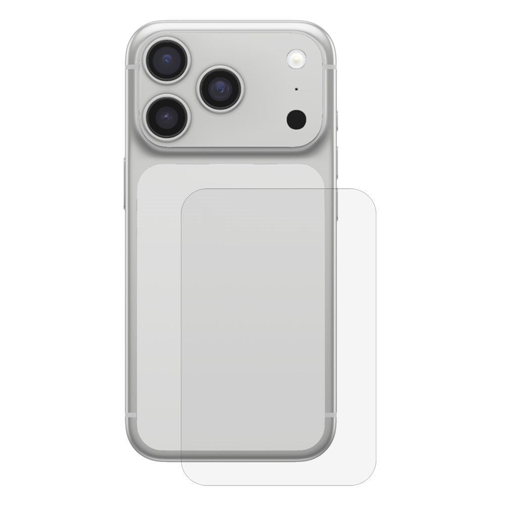 iPhone 17 Pro Beskyttelsesfilm til Bagsiden - Gennemsigtig