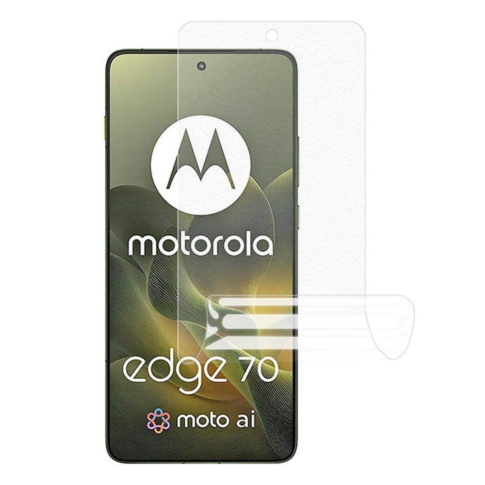 Motorola Edge 70 Skærmbeskyttelse i Glas - Gennemsigtig