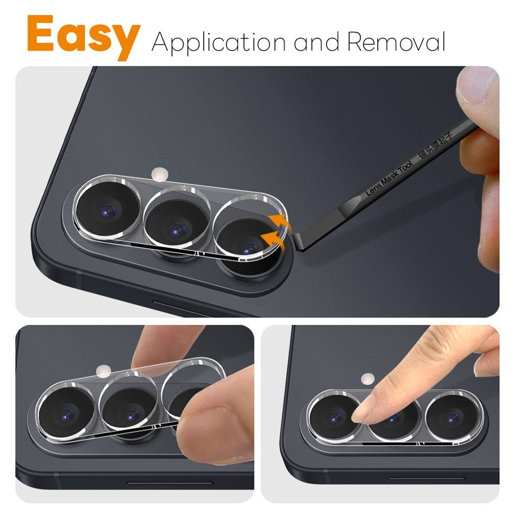 Samsung Galaxy S26+ (Plus) NORTHJO Kameralinseglas - 2 stk - Gennemsigtig