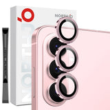 Samsung Galaxy S26 NORTHJO Metal & Glas Kameralinsebeskyttelse - Lyserød