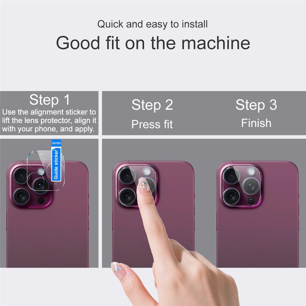 Honor 600 Lite IMAK Kameralinseglas - Gennemsigtig