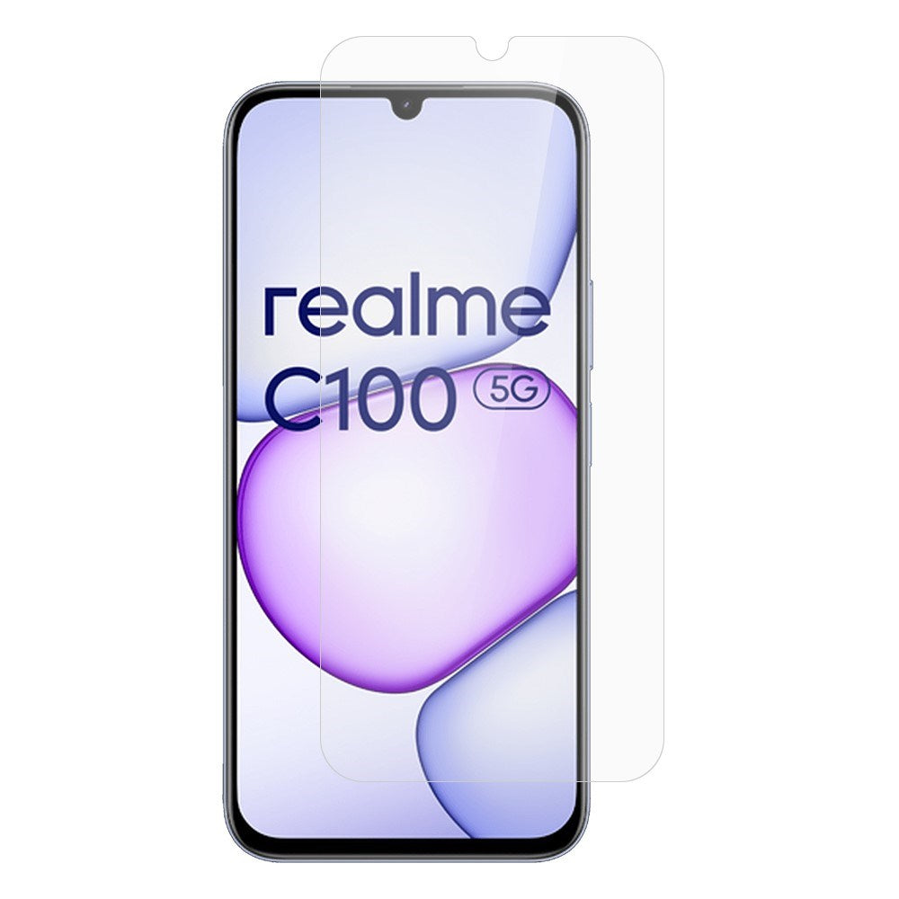 Realme C100 Skærmbeskyttelsesglas - Gennemsigtig