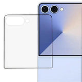 Samsung Galaxy Z Flip8 Bagskærmsbeskyttelse - Hærdet Glas - Gennemsigtig