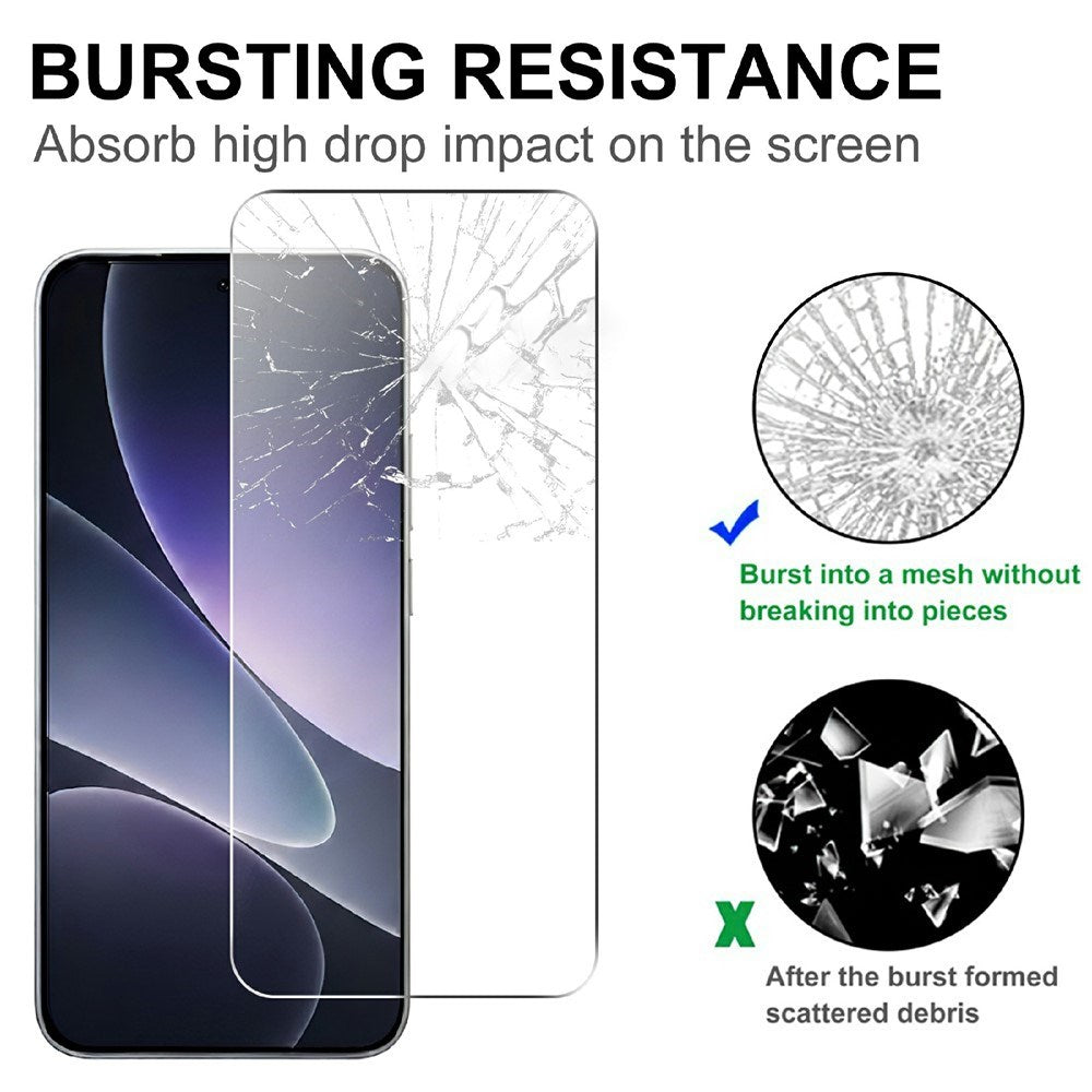 Xiaomi 17T Pro Skærmbeskyttelsesglas - Gennemsigtig