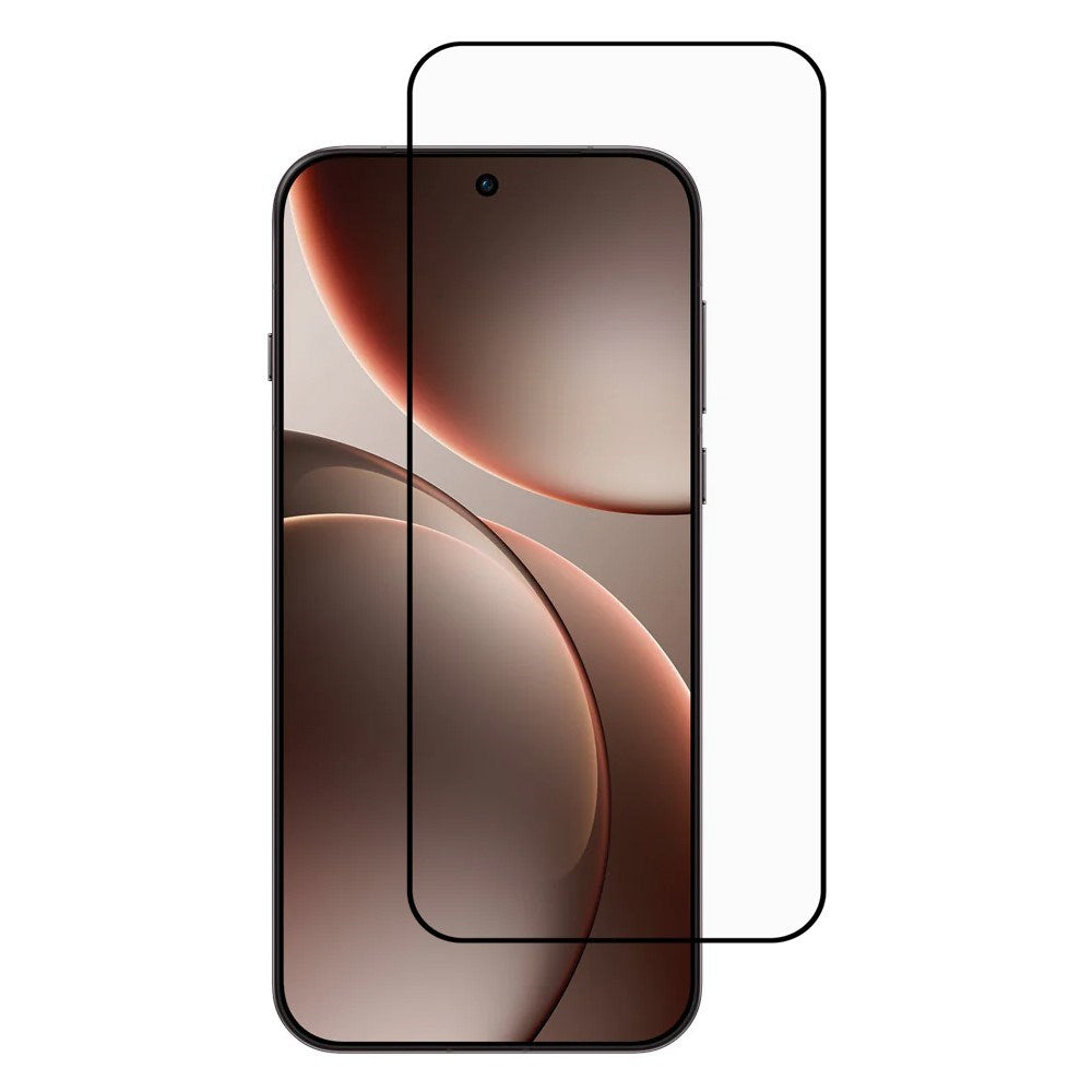 OPPO Find X9 Ultra Hærdet Beskyttelsesglas - Gennemsigtig / Sort Kant