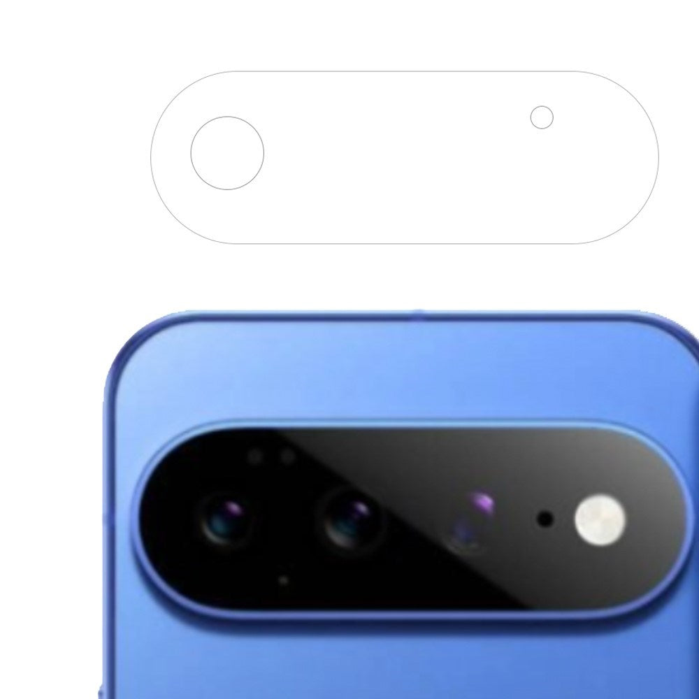Google Pixel 11 Pro XL Kameralinsebeskyttelse - Film - Gennemsigtig