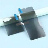 Samsung Galaxy Z Flip8 Beskyttelsessæt - Privacy - 2 Dele - Gennemsigtig