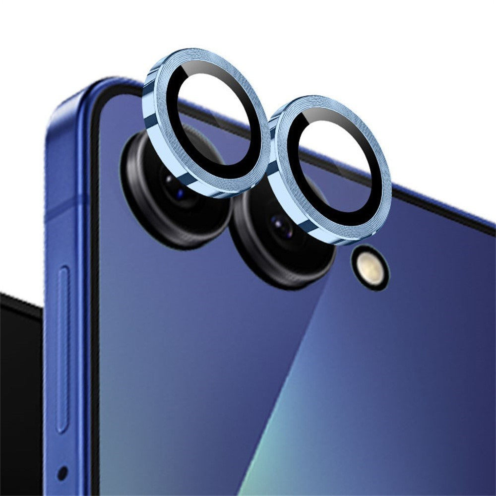 Samsung Galaxy Z Flip8 NORTHJO Kameralinsebeskyttelse - Blå