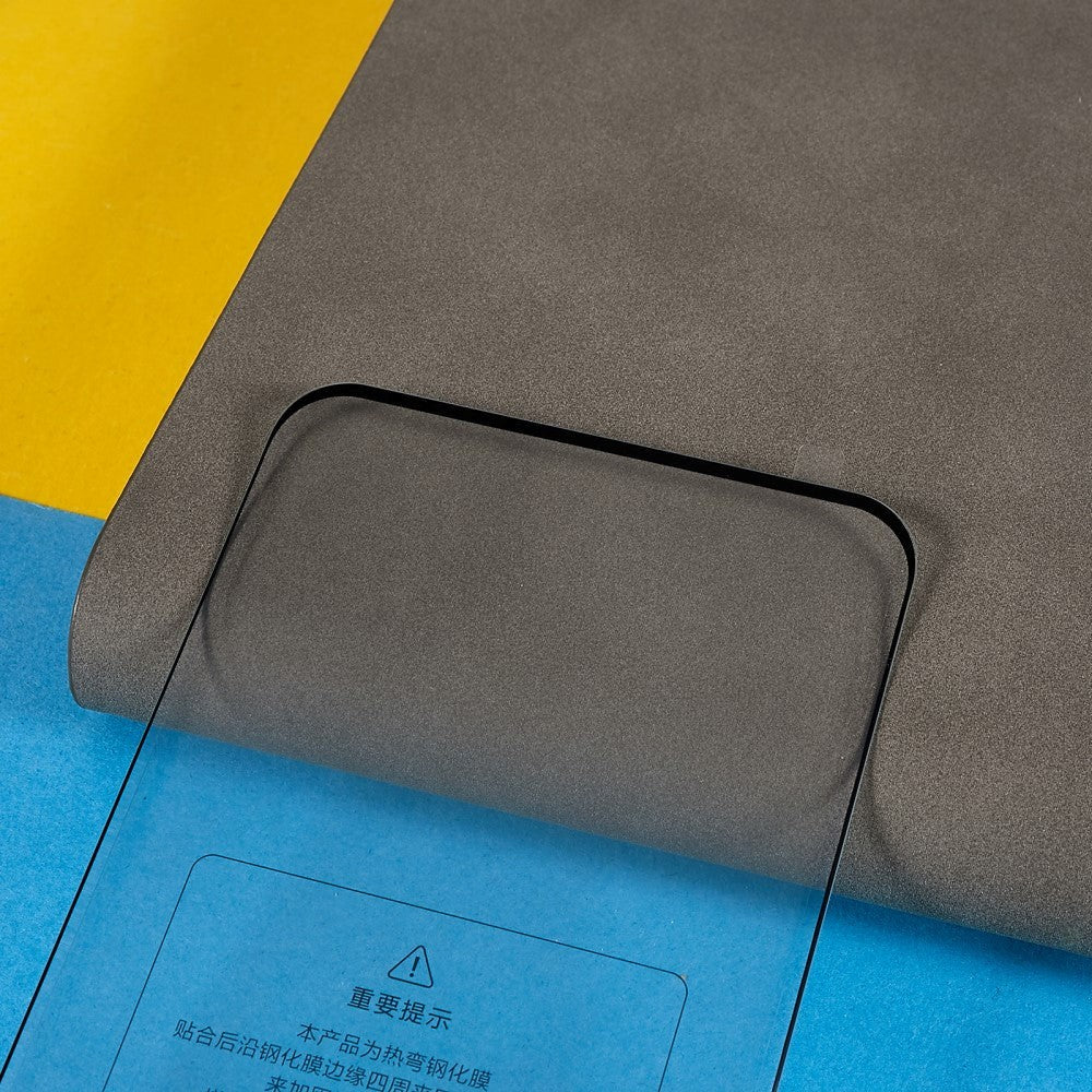 Motorola Edge 40 Pro Skjermbeskytter i herdet glass Full-Fit - Black Edge