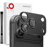 iPhone 18 Pro Max NORTHJO Beskyttelsesglas til Kamera - Sort