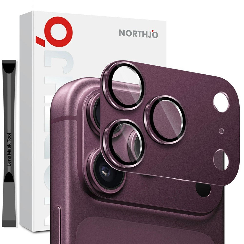 iPhone 18 Pro Max NORTHJO Beskyttelsesglas til Kamera - Lilla