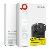 iPhone 18 Pro NORTHJO Beskyttelsesglas til Kamera - Sort