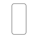 Motorola Moto G37 / G47 Skærmbeskyttelse m. Sort Kant - Gennemsigtig