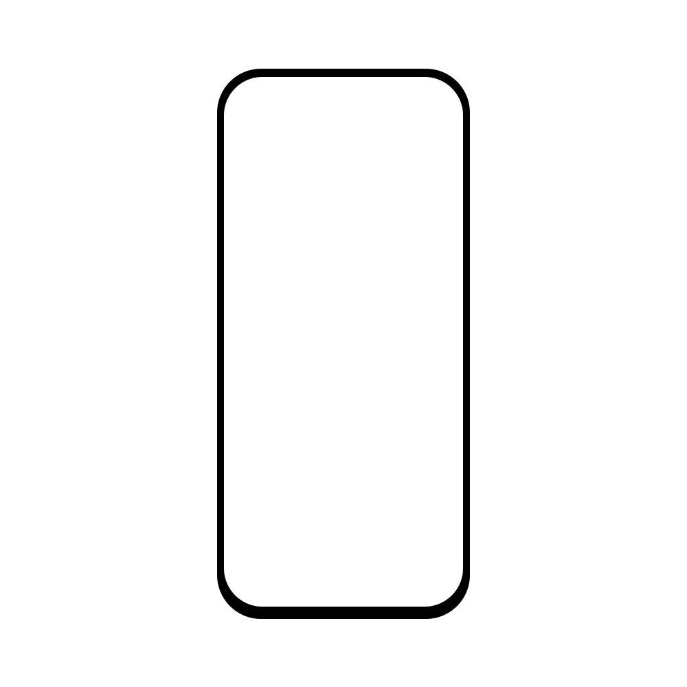Samsung Galaxy S26 FE Beskyttelsesglas til Skærm - Gennemsigtig / Sort Kant