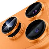 iPhone 18 Pro Metal og Glas Beskyttelse til Kameralinse - Orange