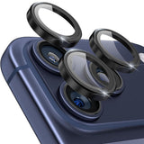 iPhone 18 Pro Metal og Glas Beskyttelse til Kameralinse - Sort