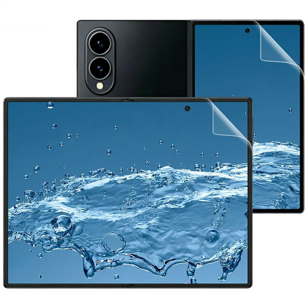 Samsung Galaxy Z Fold8 IMAK 2 x Beskyttelsesfilm til Forsideskærm / Bagsideskærm - Gennemsigtig
