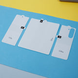 Samsung Galaxy Z Fold8 Ultra Beskyttelsesfilm - 3 Dele - Gennemsigtig