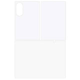 Samsung Galaxy Z Fold8 Beskyttelsesfilm - 3 Dele - Gennemsigtig