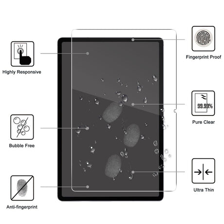 Samsung Galaxy Tab S12 Ultra WANLONFENG 2.5D Beskyttelsesglas - Gennemsigtig