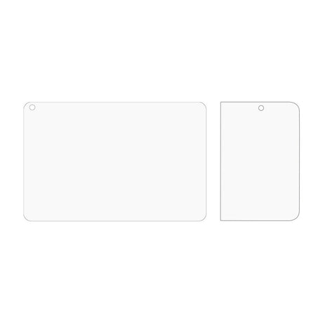 iPhone Fold Mat Skærmbeskyttelse PET Film- Gennemsigtig