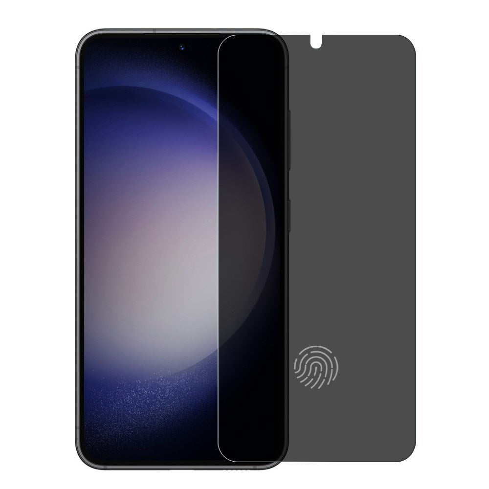 Samsung Galaxy S23 / S22 NORTHJO Privacy Skærmbeskyttelsesglas - 0.3mm - Gennemsigtig